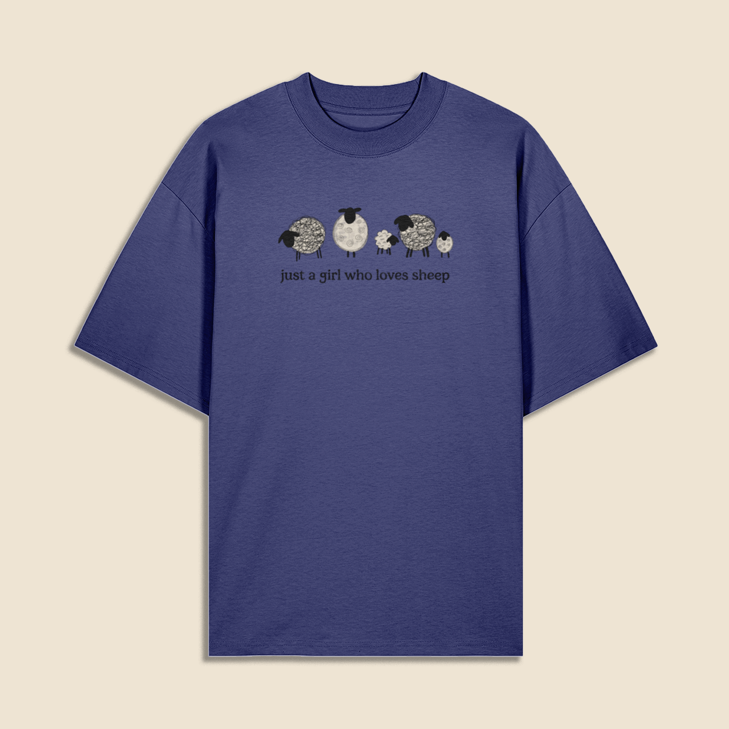 Just A Girl Who Loves Sheep T-Shirt
