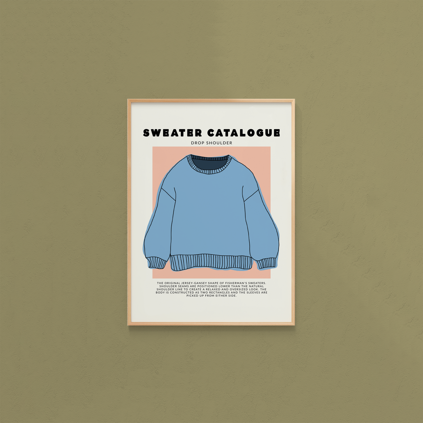 Sweater Catalogue - Drop Shoulder