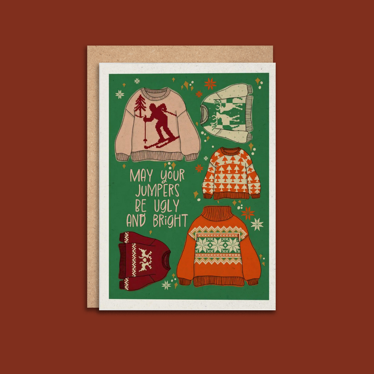 Ugly Jumpers Christmas Card