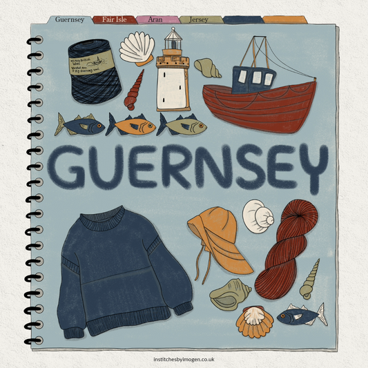 The Traditional Knit Project [Part 3 - Guernsey's Construction]