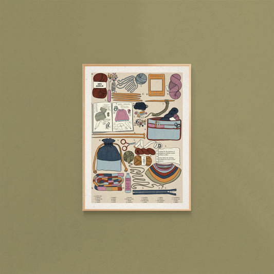 Modern Fibre Art Alphabet