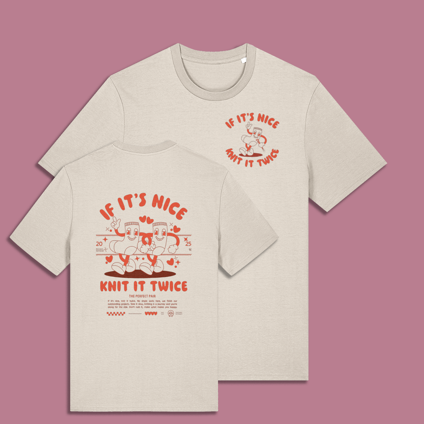 If It's Nice, Knit It Twice T-Shirt
