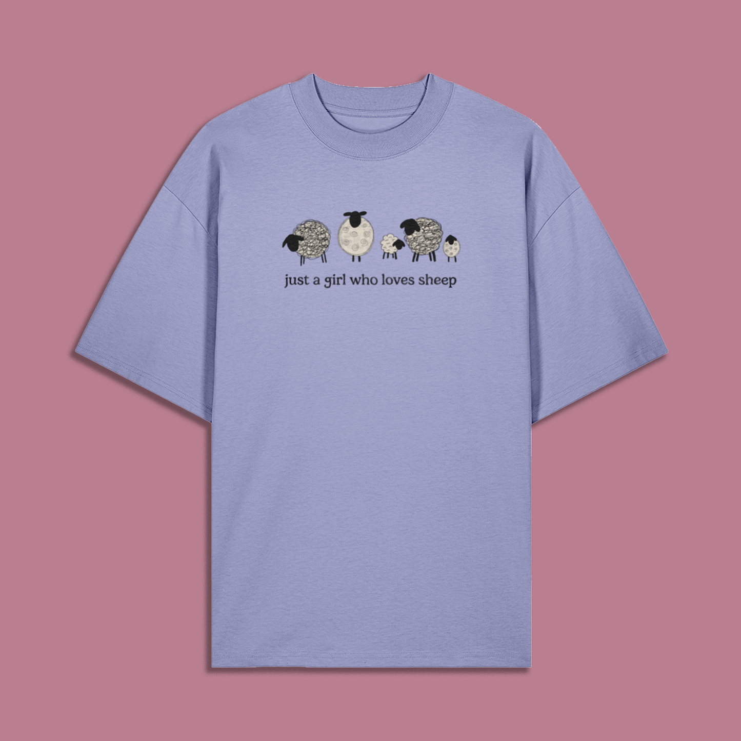 Just A Girl Who Loves Sheep T-Shirt