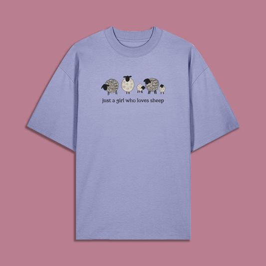 Just A Girl Who Loves Sheep T-Shirt