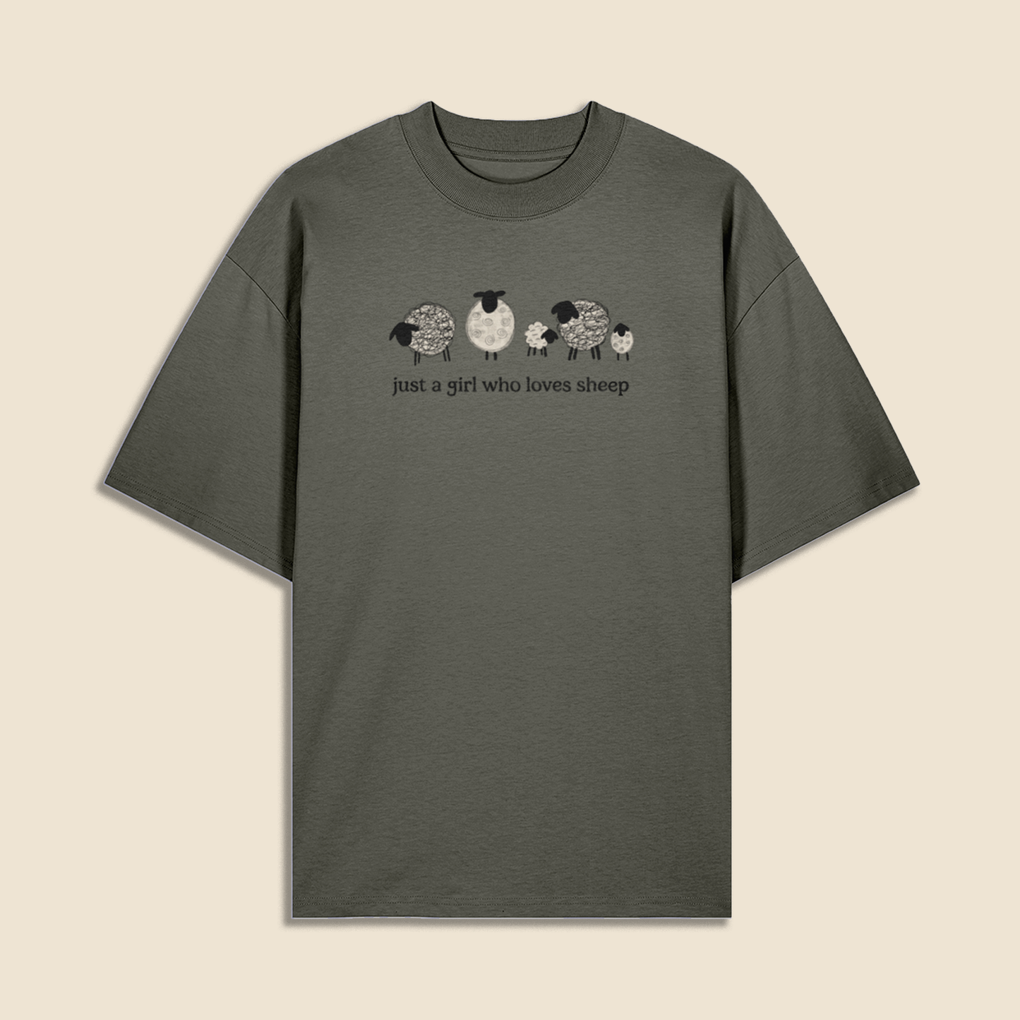 Just A Girl Who Loves Sheep T-Shirt