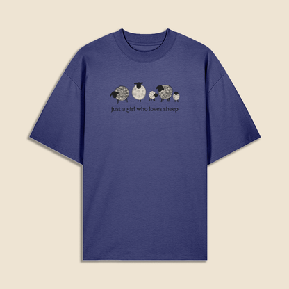 Just A Girl Who Loves Sheep T-Shirt