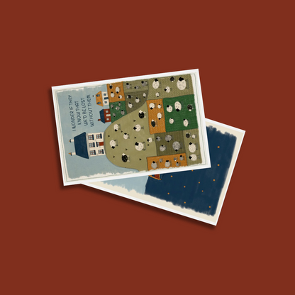 Heritage Knitting Postcard Pack of 3