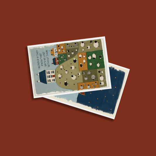 Heritage Knitting Postcard Pack of 3
