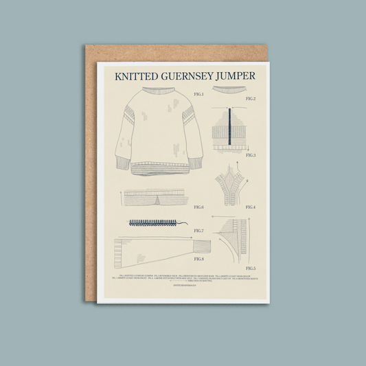 Secret Language of Guernsey Jumpers Greeting Card