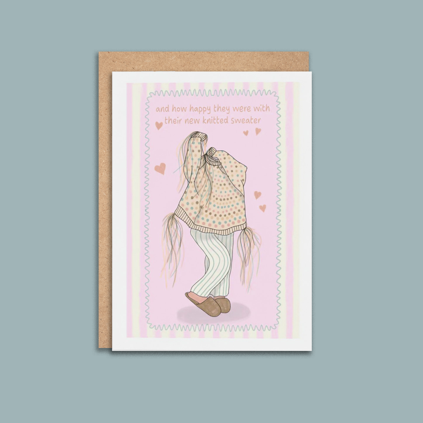 How Happy They Were Greeting Card