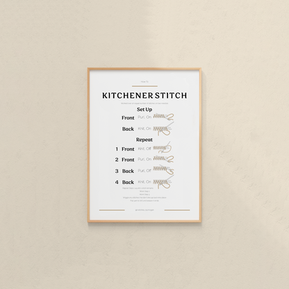 Kitchener Stitch Guide