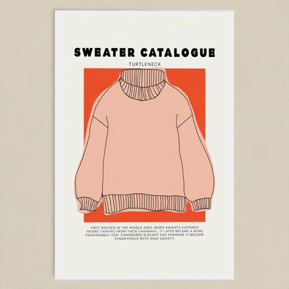 Sweater Catalogue Postcard Pack of 7