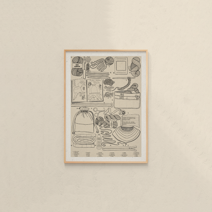 Modern Fibre Art Alphabet