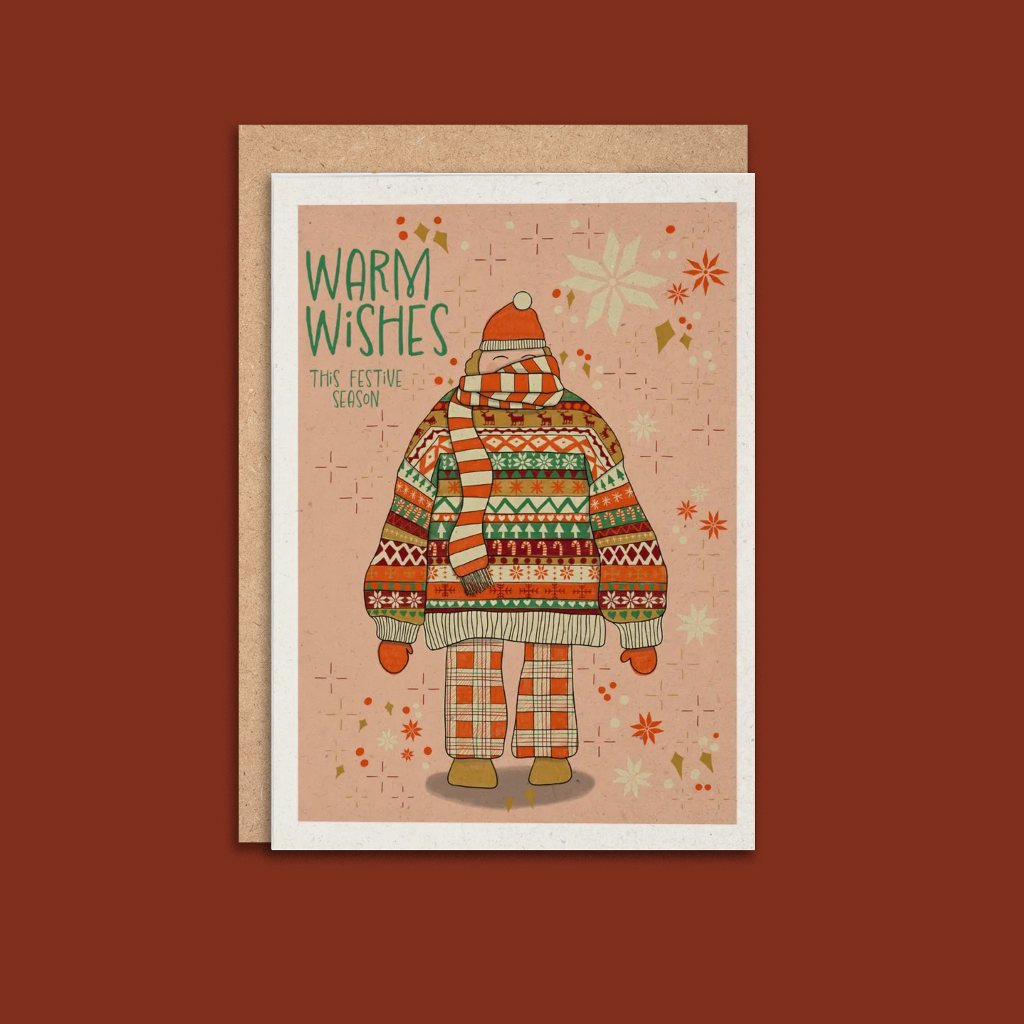 Warm Wishes Christmas Card