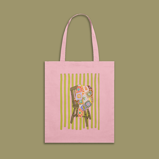 Granny Square Blanket Tote Bag
