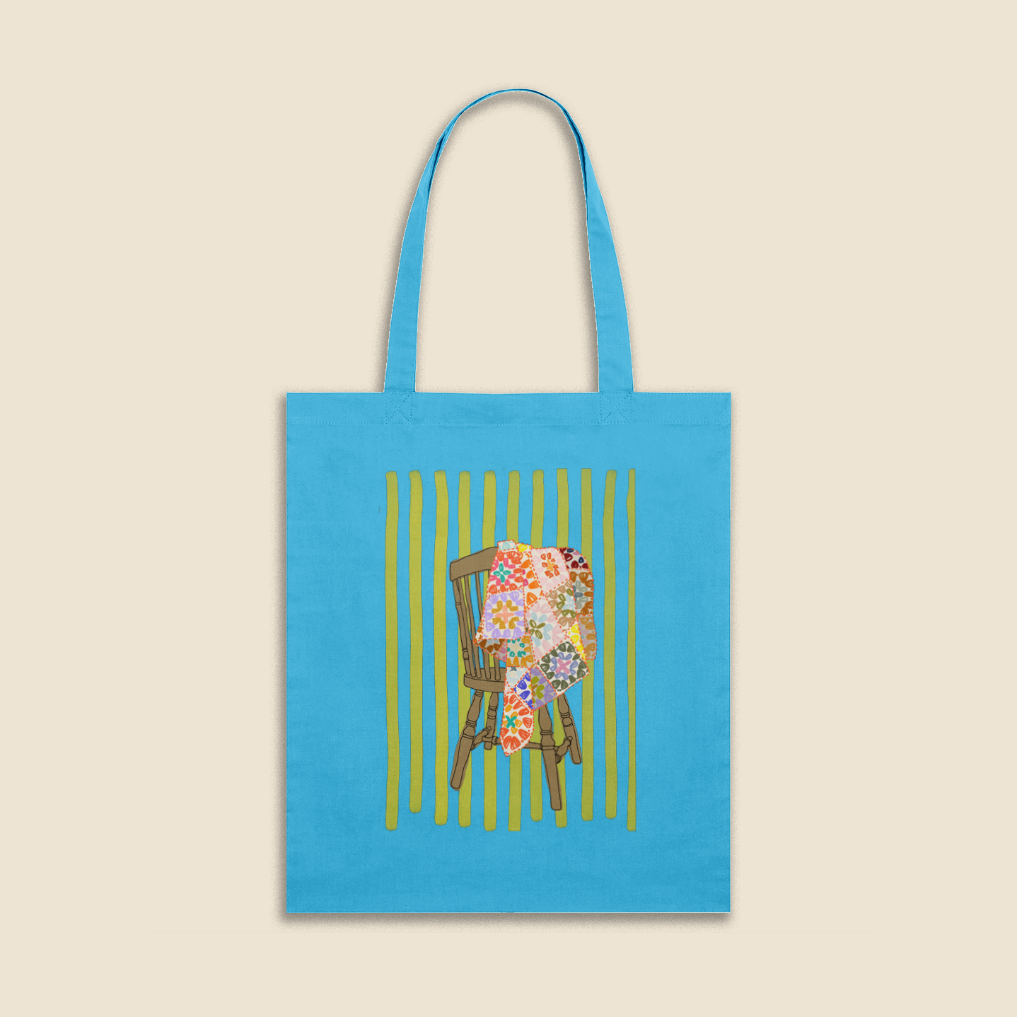 Granny Square Blanket Tote Bag